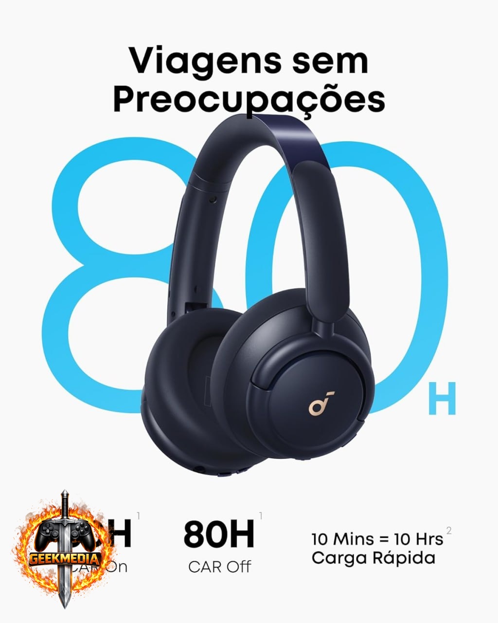 Anker Soundcore Q30 Fone Bluetooth ANC