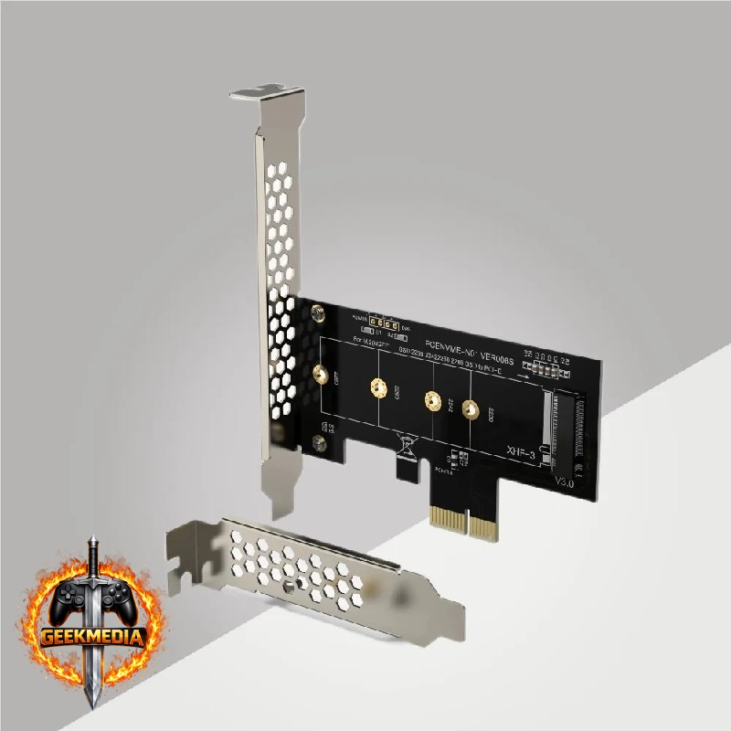Placa Adaptadora PCIe x1 para M.2 NVMe