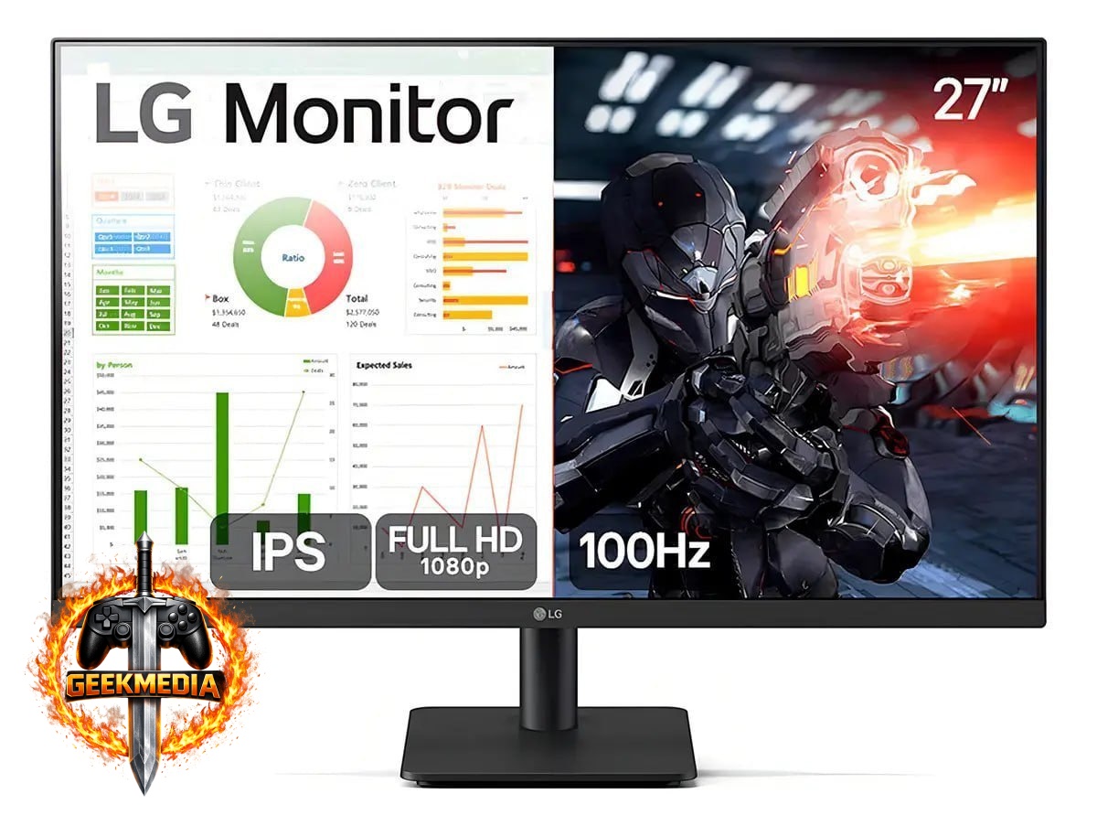 Monitor Gamer LG 27'' 100Hz Full HD IPS 27MS500