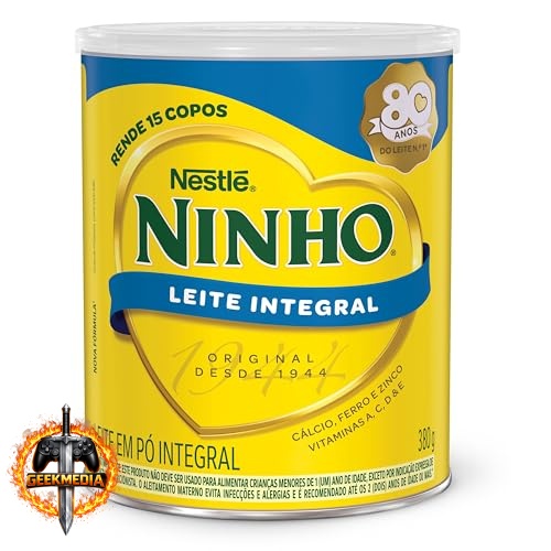Leite em Pó Integral Ninho 380g