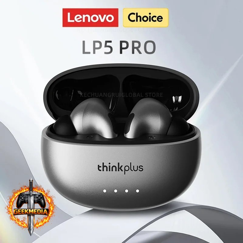 Fone de Ouvido TWS Lenovo LP5 Pro Bluetooth 5.4