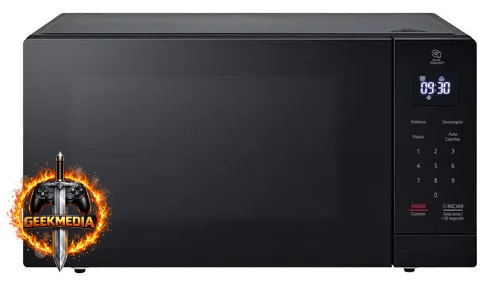 Micro-ondas LG NeoChef 30L Preto Limpa Fácil - 220V