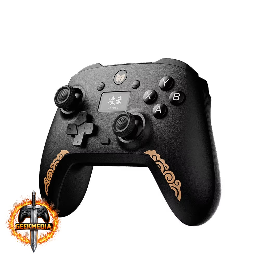 Controle sem fio Bigbigwon Aether C6 preto