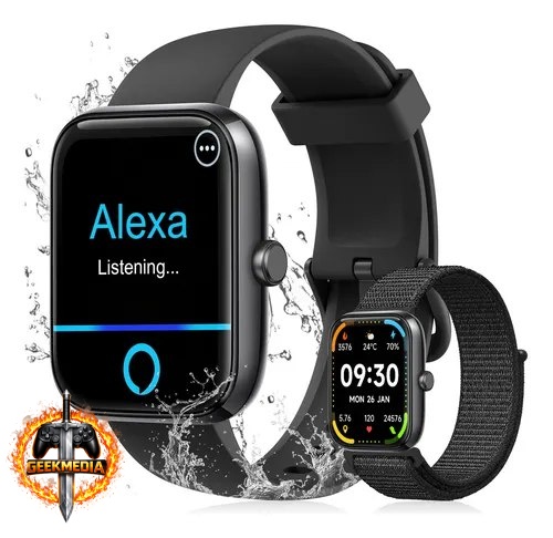 Relógio Inteligente Smartwatch Alexa Chamadas NOVANTE