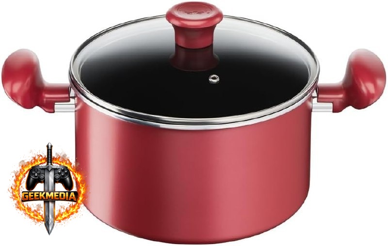 Caçarola Tefal So Chef 22 cm Vermelha
