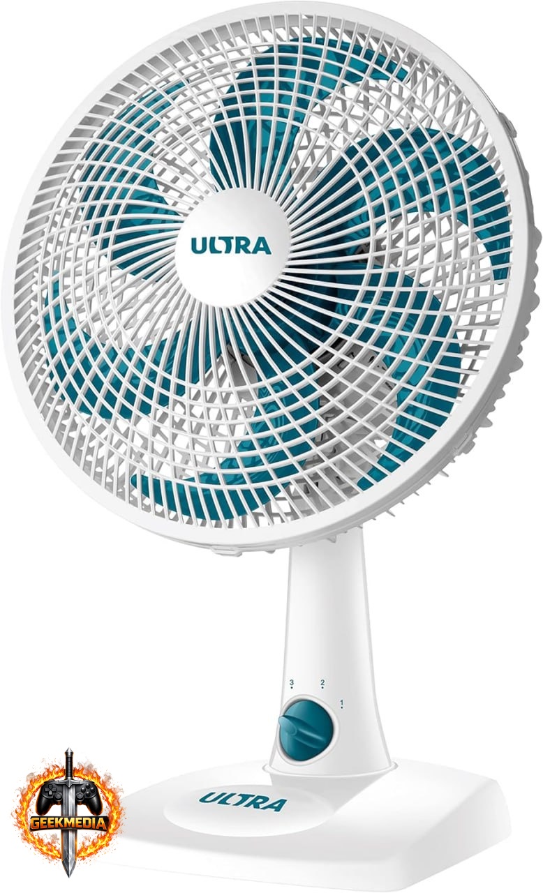 Ventilador de Mesa Mondial 30cm - 220V Branco/Azul