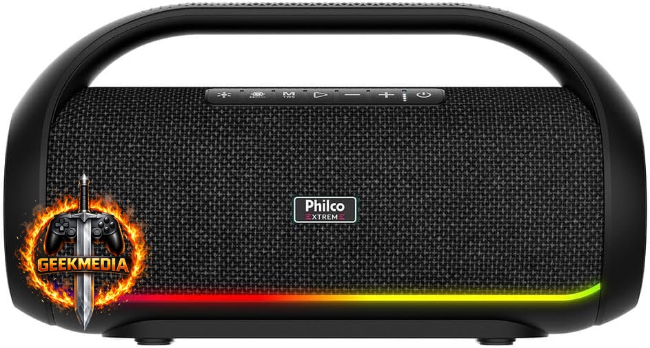 Caixa de Som Philco PBS220BT Extreme Bluetooth 5.3