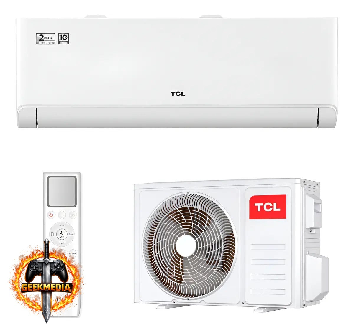 Ar Condicionado Split TCL T-Pro 2.0 Inverter 12K