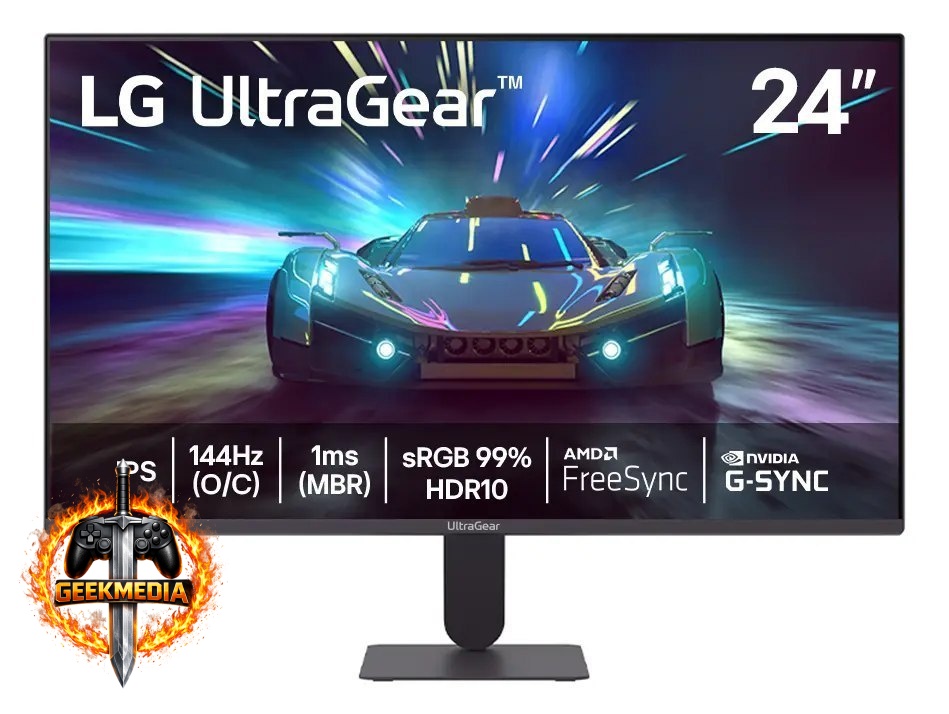 Monitor LG Ultragear 24" 144hz