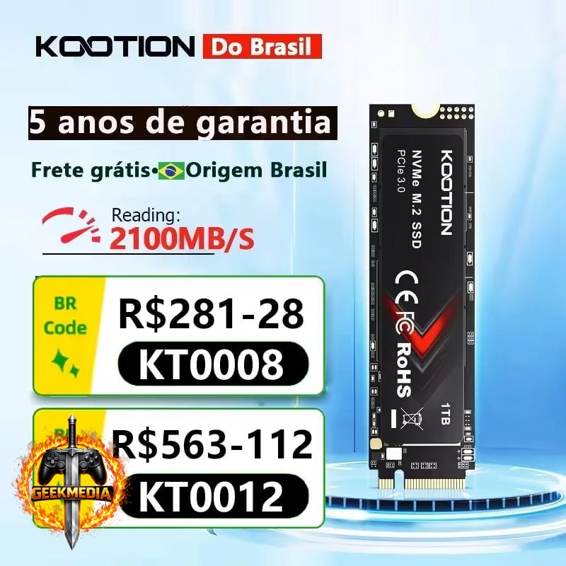 SSD M.2 NVMe Kootion X15 Lite 1TB