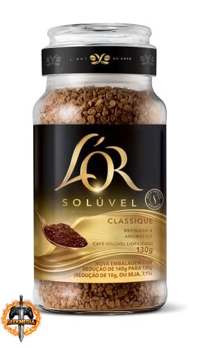 L'OR Café Solúvel Classique Pote de Vidro 130g