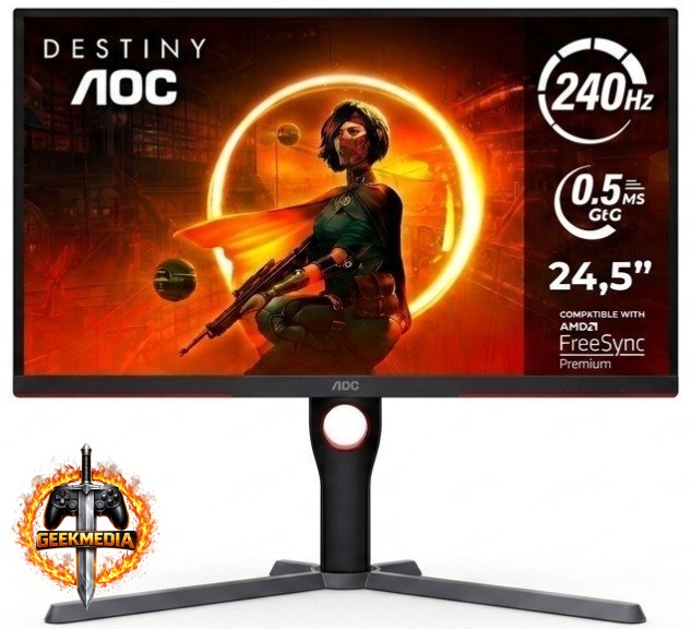 Monitor Gamer AOC Destiny 24,5" 240Hz