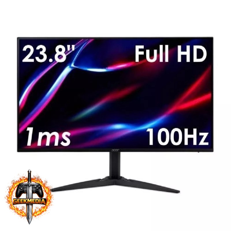 Monitor Gamer Acer KG243Y 23.8" Full HD 144Hz IPS