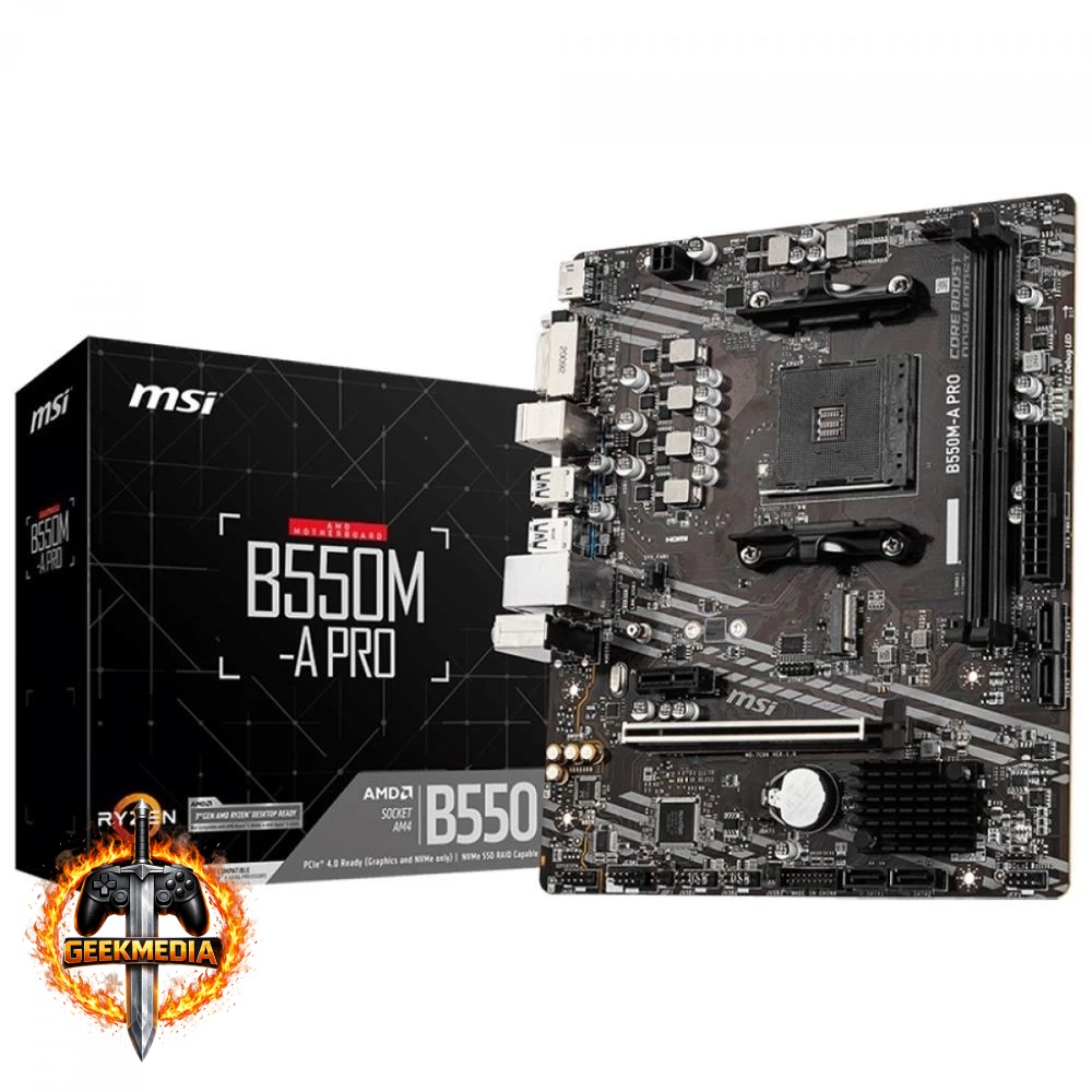Placa Mãe MSI B550M-A PRO