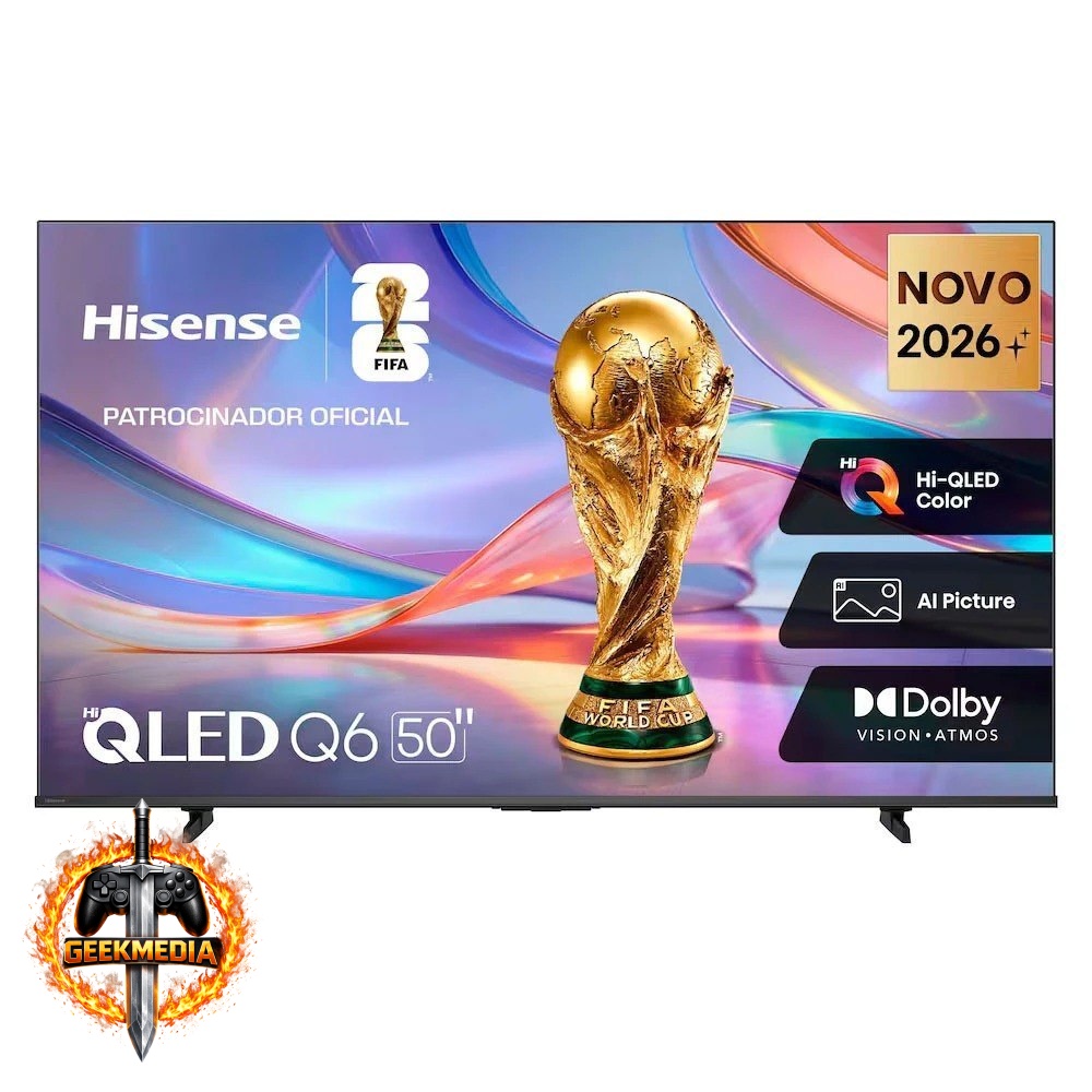Smart TV Hisense Hi-QLED 4K 50 polegadas
