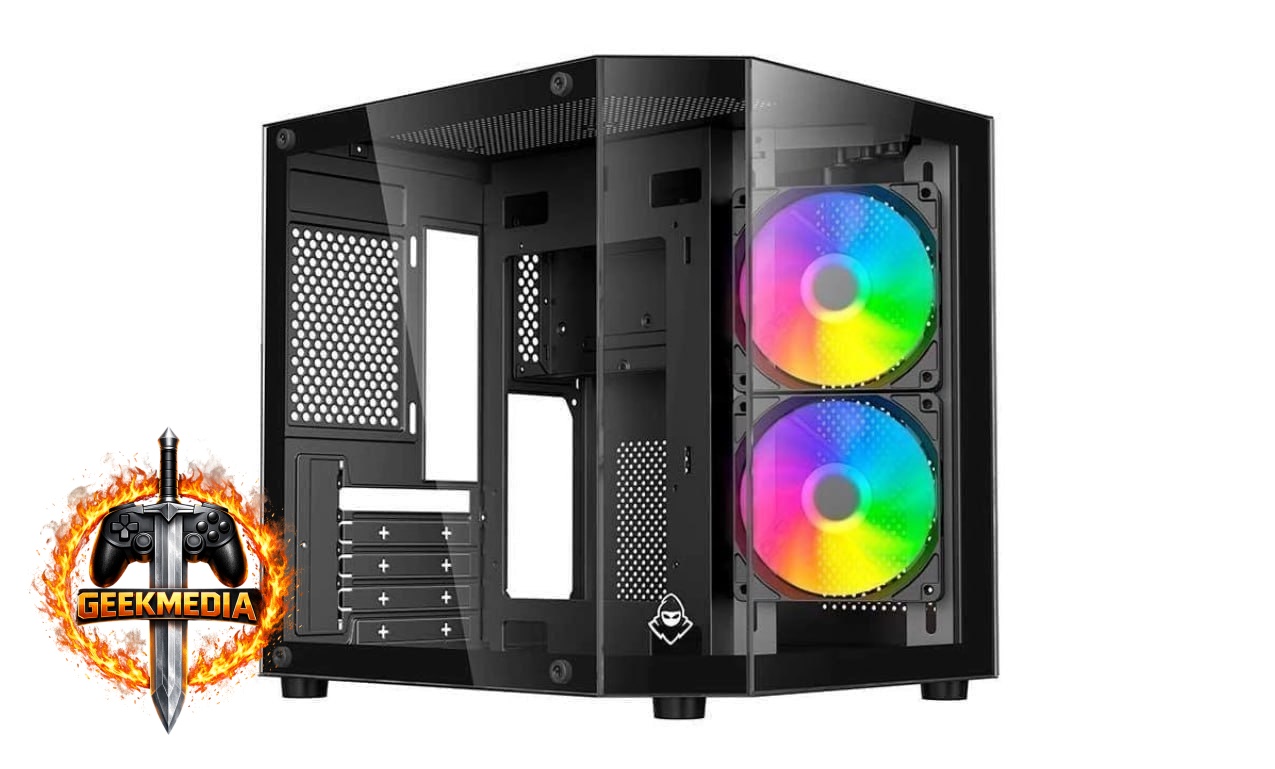 Gabinete Gamer Aquário Mancer Cv700m Mini-Tower