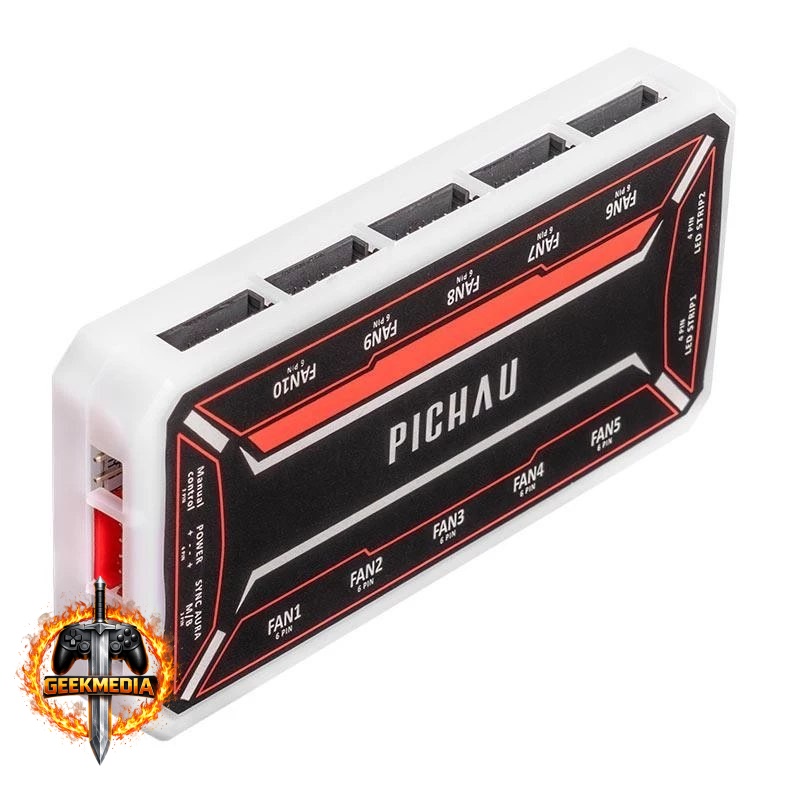 Controladora Pichau Feather X6 ARGB 10 Portas