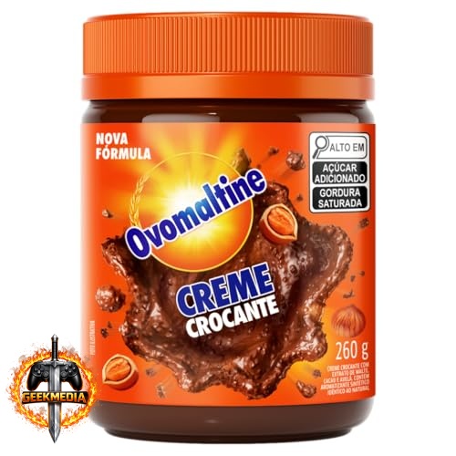 Creme Crocante Ovomaltine Pote 260g