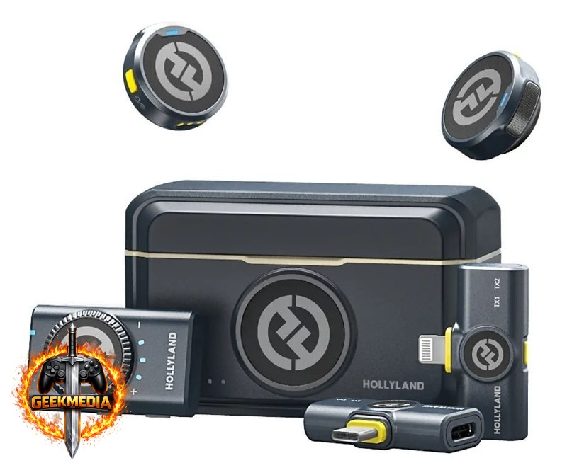 Microfone Hollyland Lark M2 Duo Combo
