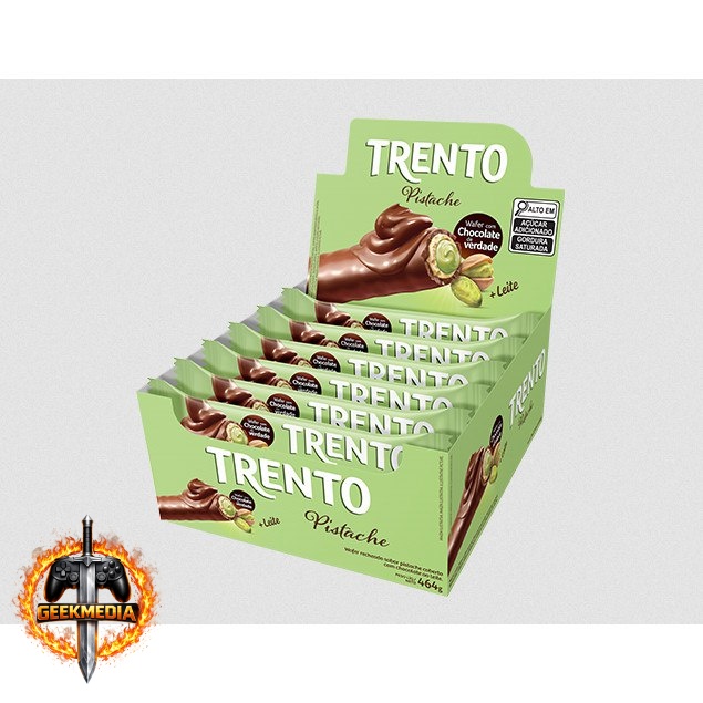 Chocolate Trento Pistache - 16 Unidades de 29g