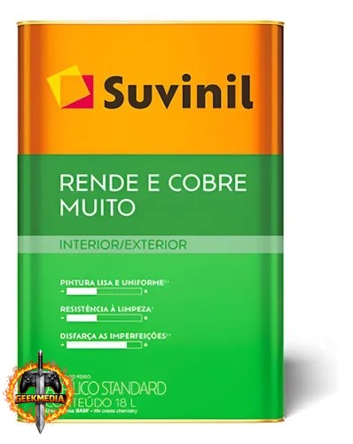 Tinta Acrílica Suvinil Standard 18L