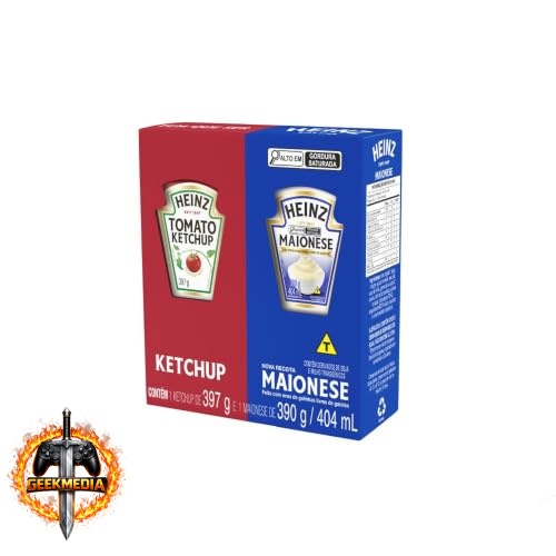 Pack Heinz Ketchup 397G  Maionese 390G