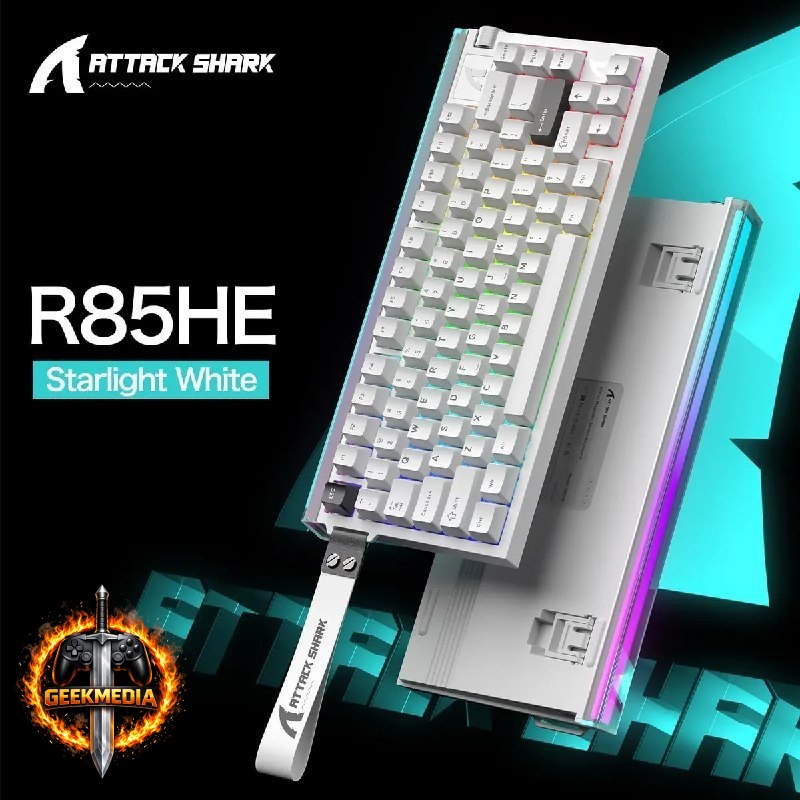 Teclado Gamer Attack Shark R85he Magnético USB