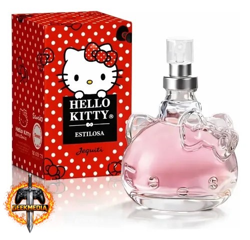 Perfume Desodorante Colônia Feminina Hello Kitty Estilosa 25ml