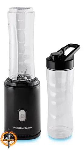 Liquidificador Hamilton Beach Portátil Individual 600mL Tritan Preto
