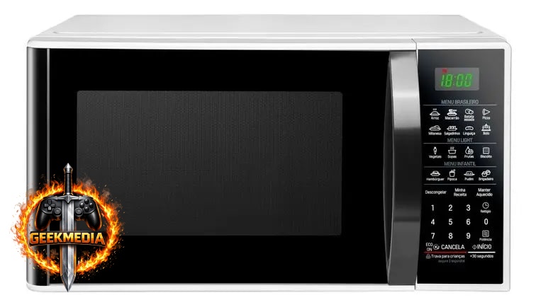 Micro-ondas LG 30L Branco Limpa Fácil - 127V