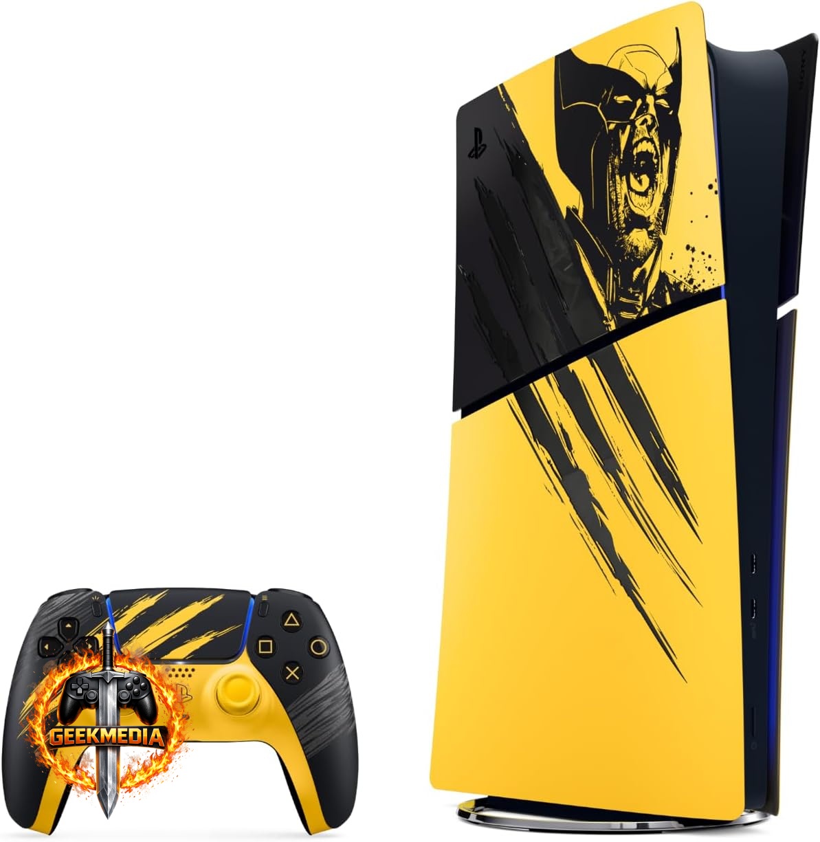 PlayStation 5 Edição Digital - Marvel's Wolverine - Amarelo Limitado