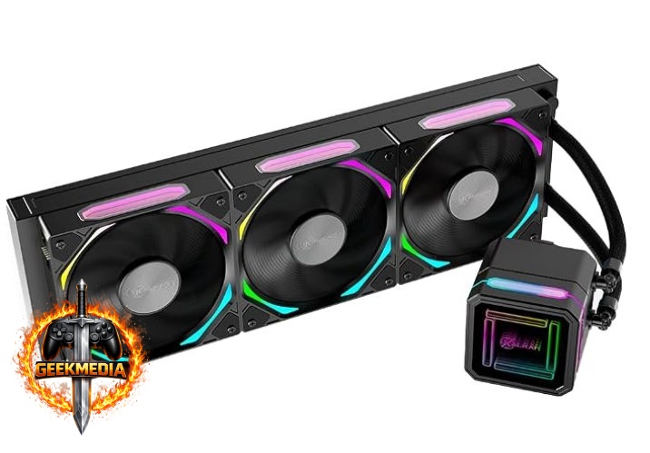 Water Cooler Gamer Kalkan Delta 360 Wireless ARGB Preto