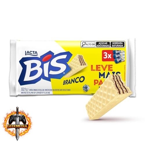 Kit Bis Branco - 3 Unidades de 100,8g