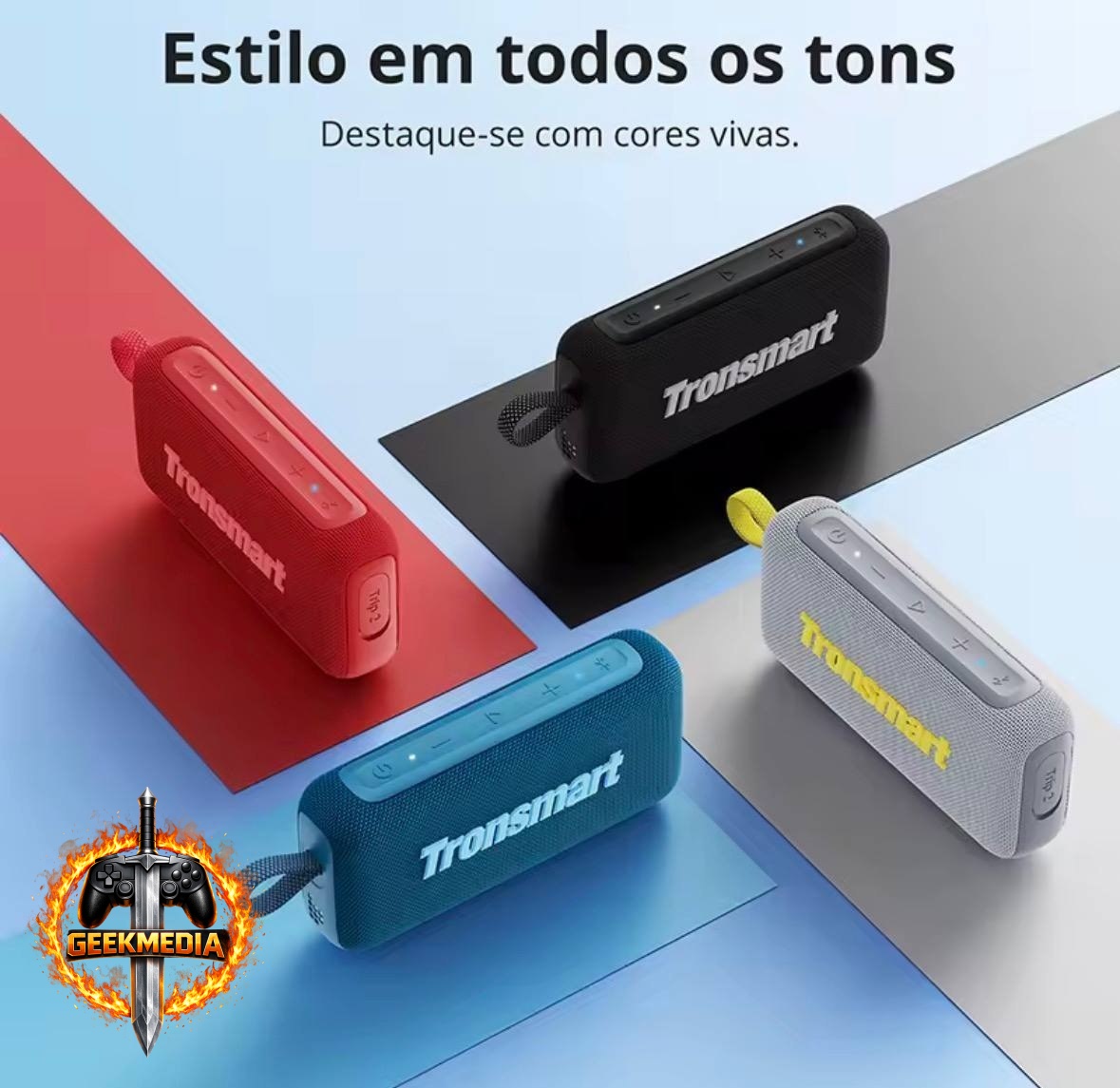 Caixa de Som Tronsmart Trip 2 IPX7