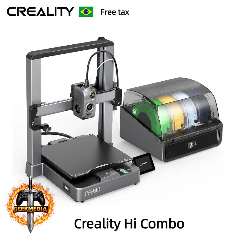 Impressora 3D Creality Hi Combo Multicor