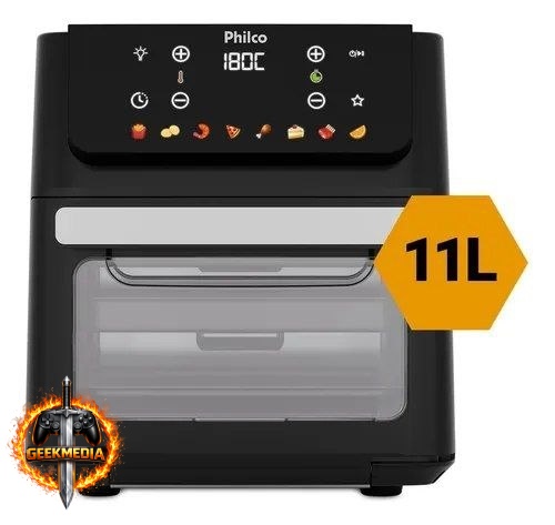 Air Fryer Oven Philco 11L 8 Funções 1800W PAF11B