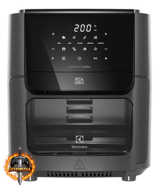 Fritadeira Sem Óleo Electrolux EAF85 Air Fryer 12L 1700W