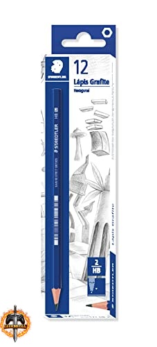 STAEDTLER Lápis Grafite Hexagonal HB, Caixa com 12 Unidades