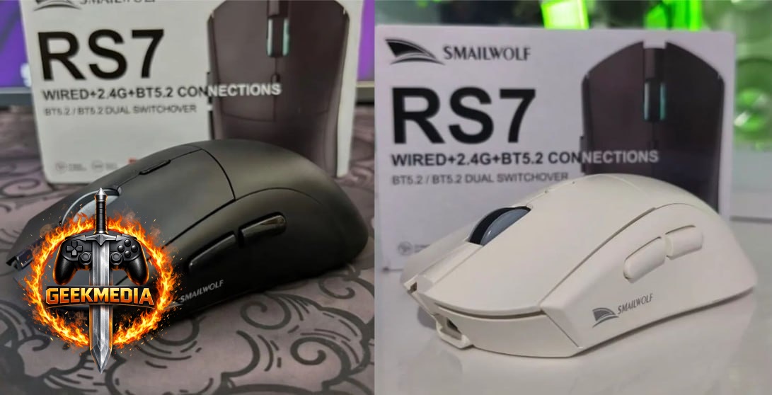 Mouse Gamer Sem Fio Smailwolf Rs7