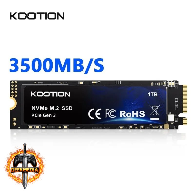 SSD NVMe Kootion 1TB 3500MB/s