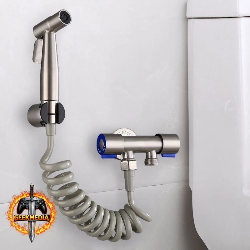 Kit Bidê para Vaso Sanitário em Aço Inoxidável