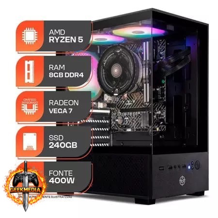 PC Gamer Forge AMD Ryzen 5 5600GT