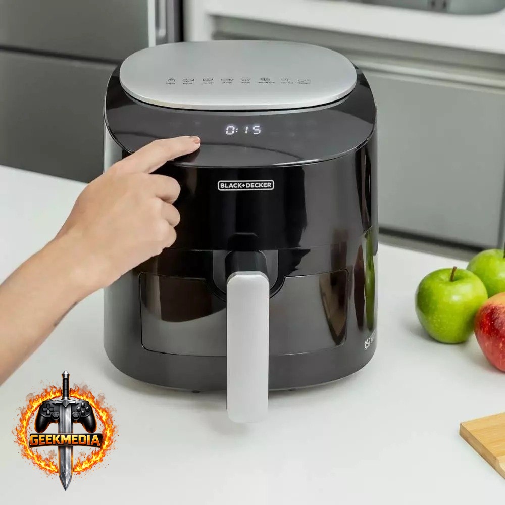Fritadeira Air Fryer 4.5L Black & Decker Afmdv360 Preta 127V