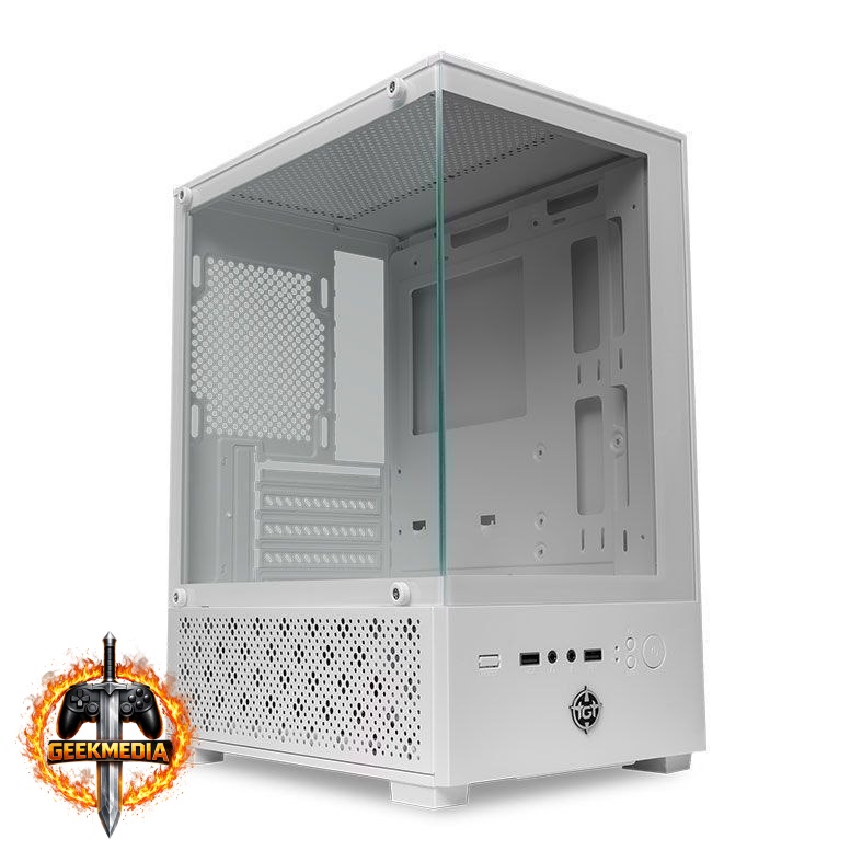 Gabinete Gamer TGT Legion Mini-Tower Branco