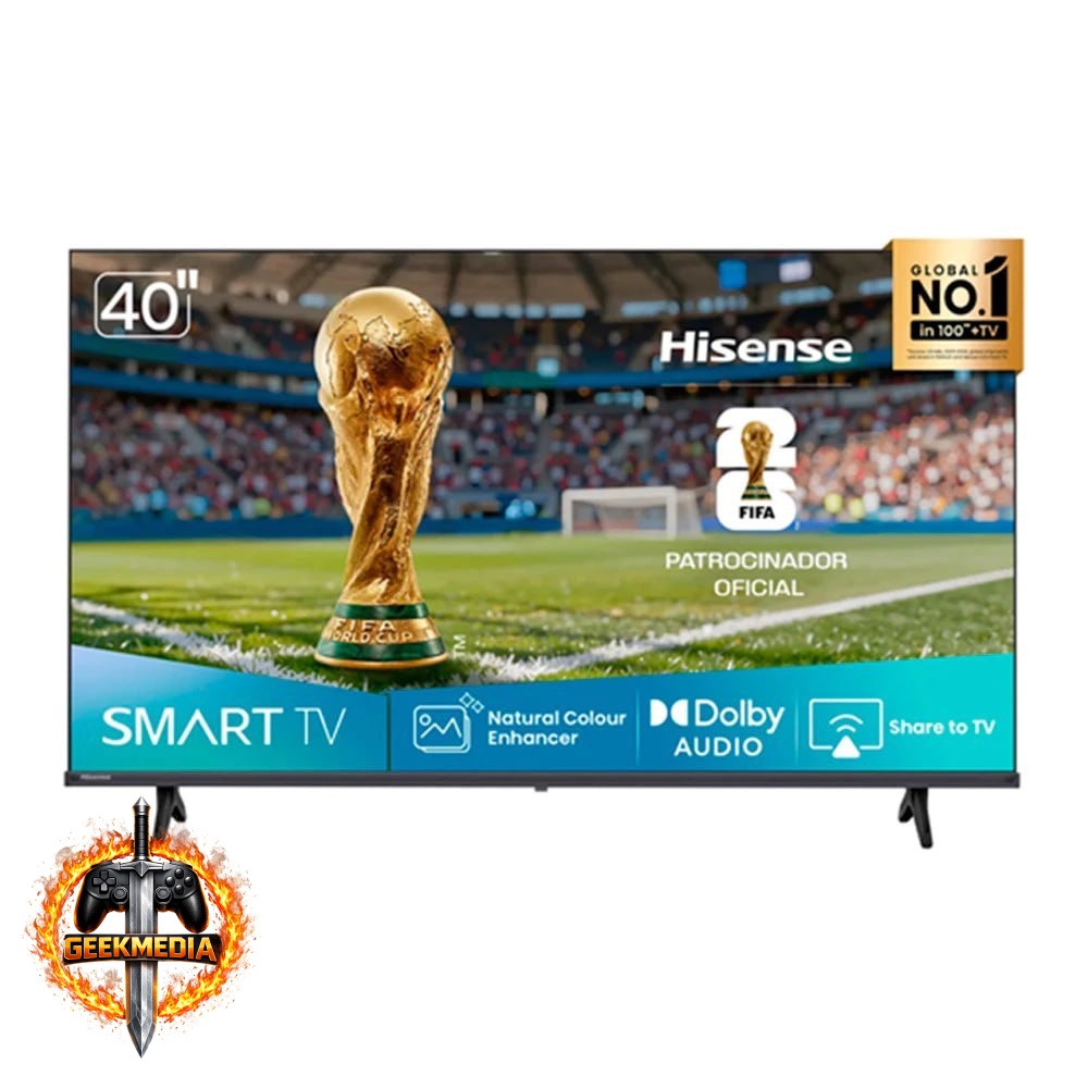 Smart TV Hisense 40 Polegadas DLED Full HD 40A4NV