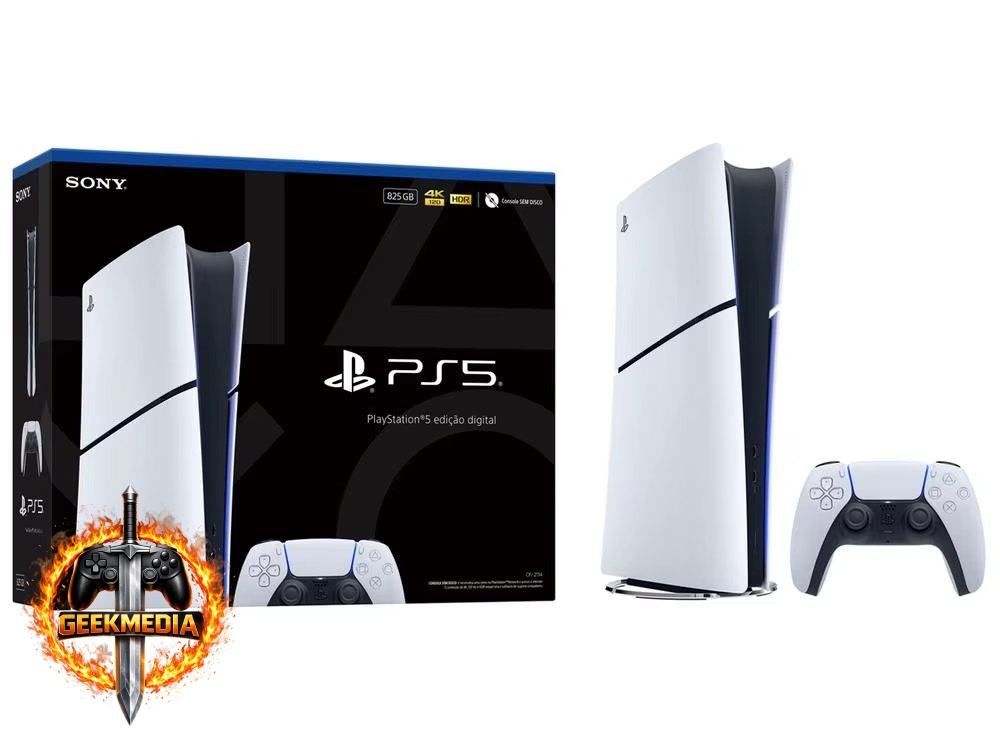 PlayStation 5 Edição Digital 825GB Branco