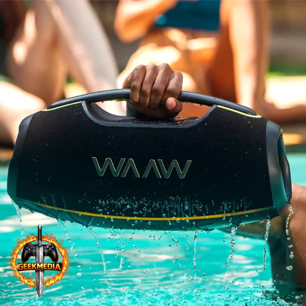 Waaw Hyperboom 1000 - Caixa de Som Bluetooth