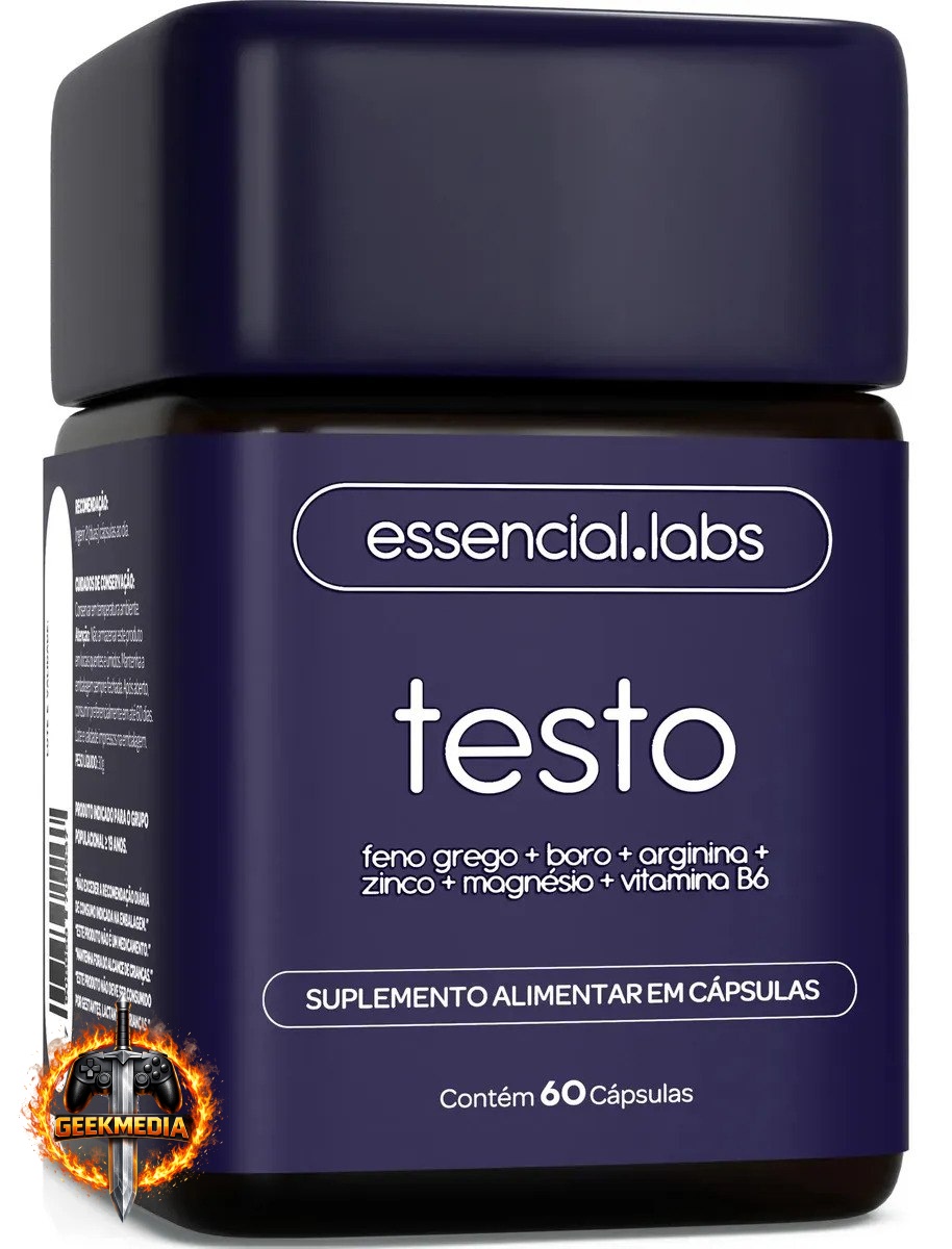 TESTO ESSENCIAL - Precursor da Testosterona