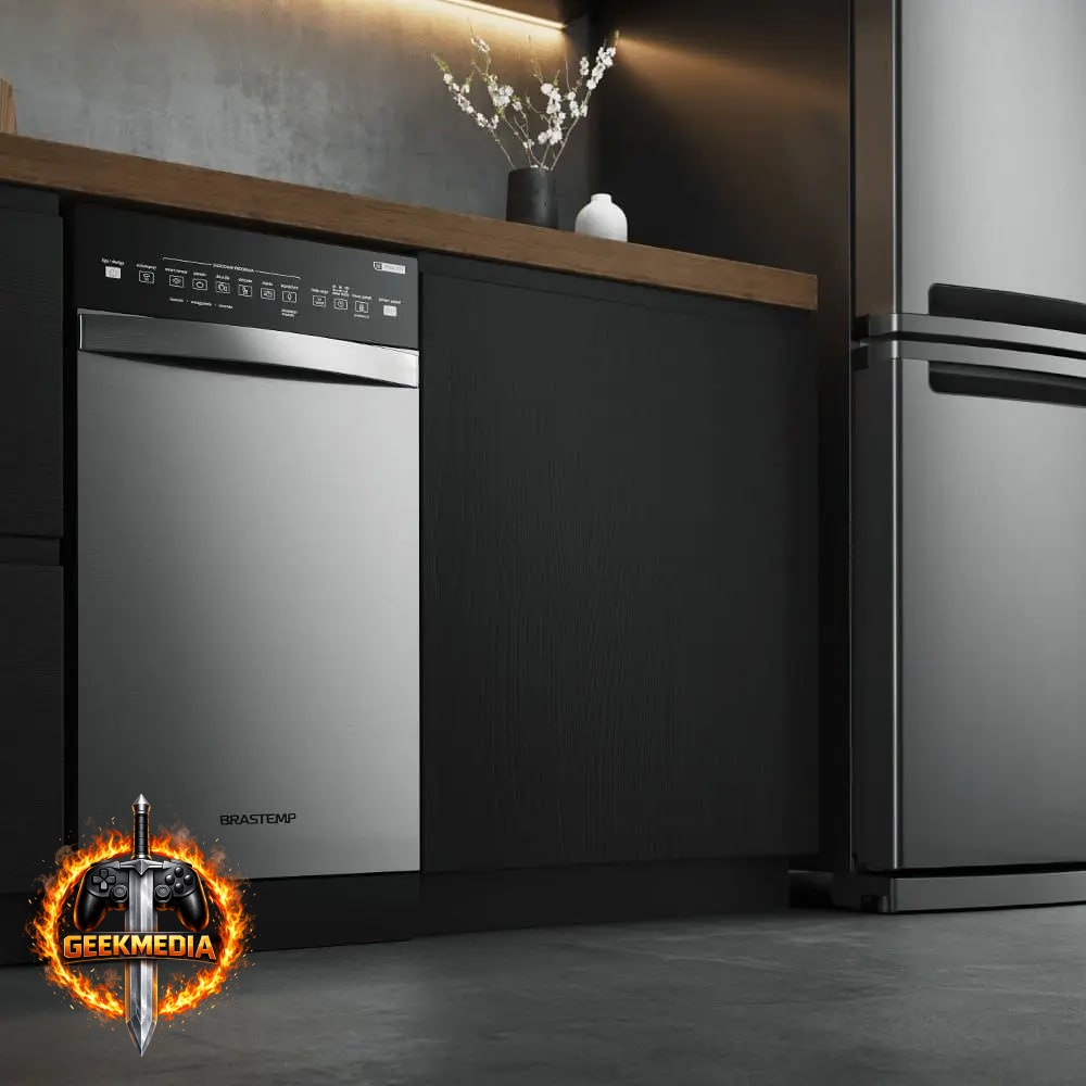 Lava-louças Brastemp 10 Serviços Inox - Ciclo Eficiente