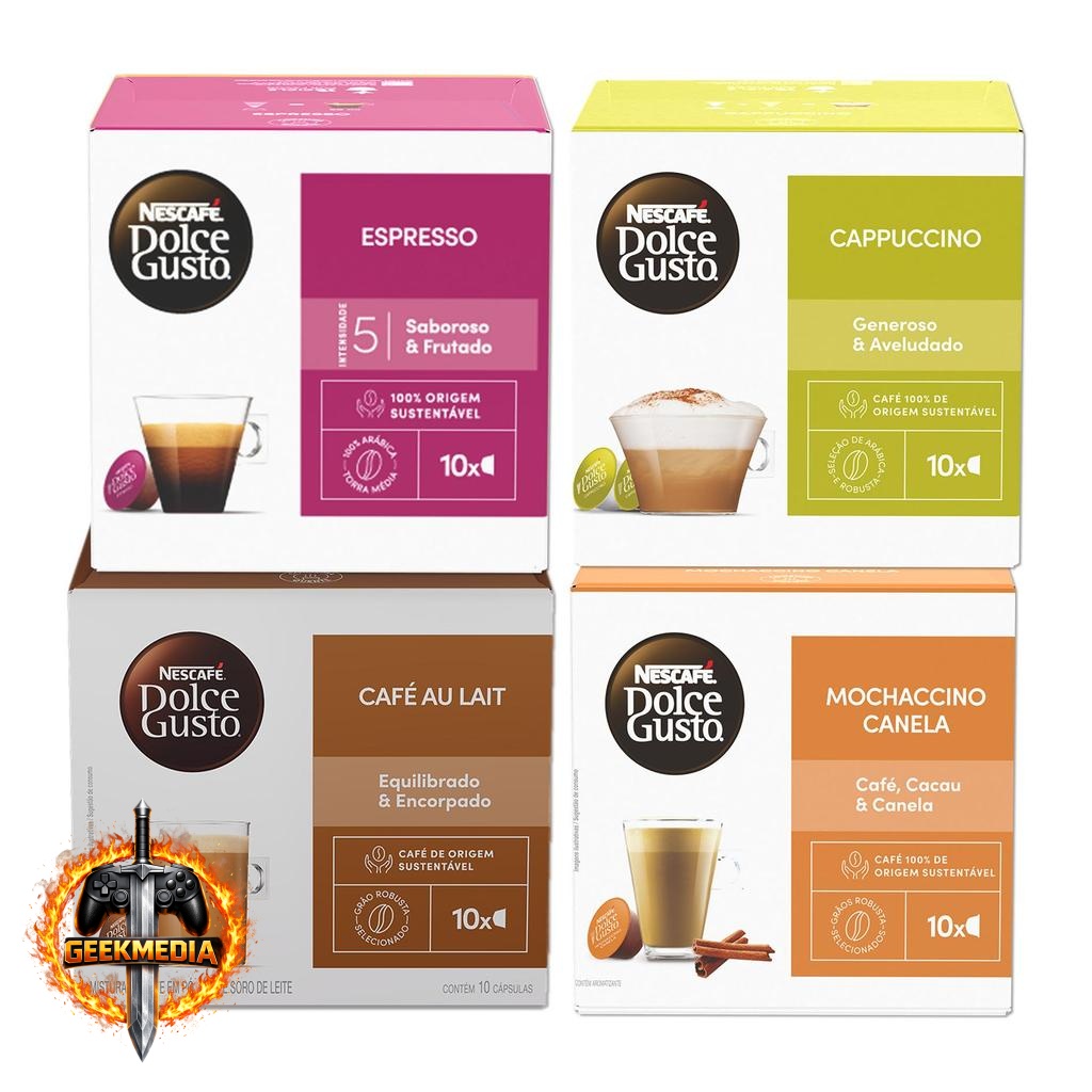 Kit Dolce Gusto Queridinhos 40 Cápsulas
